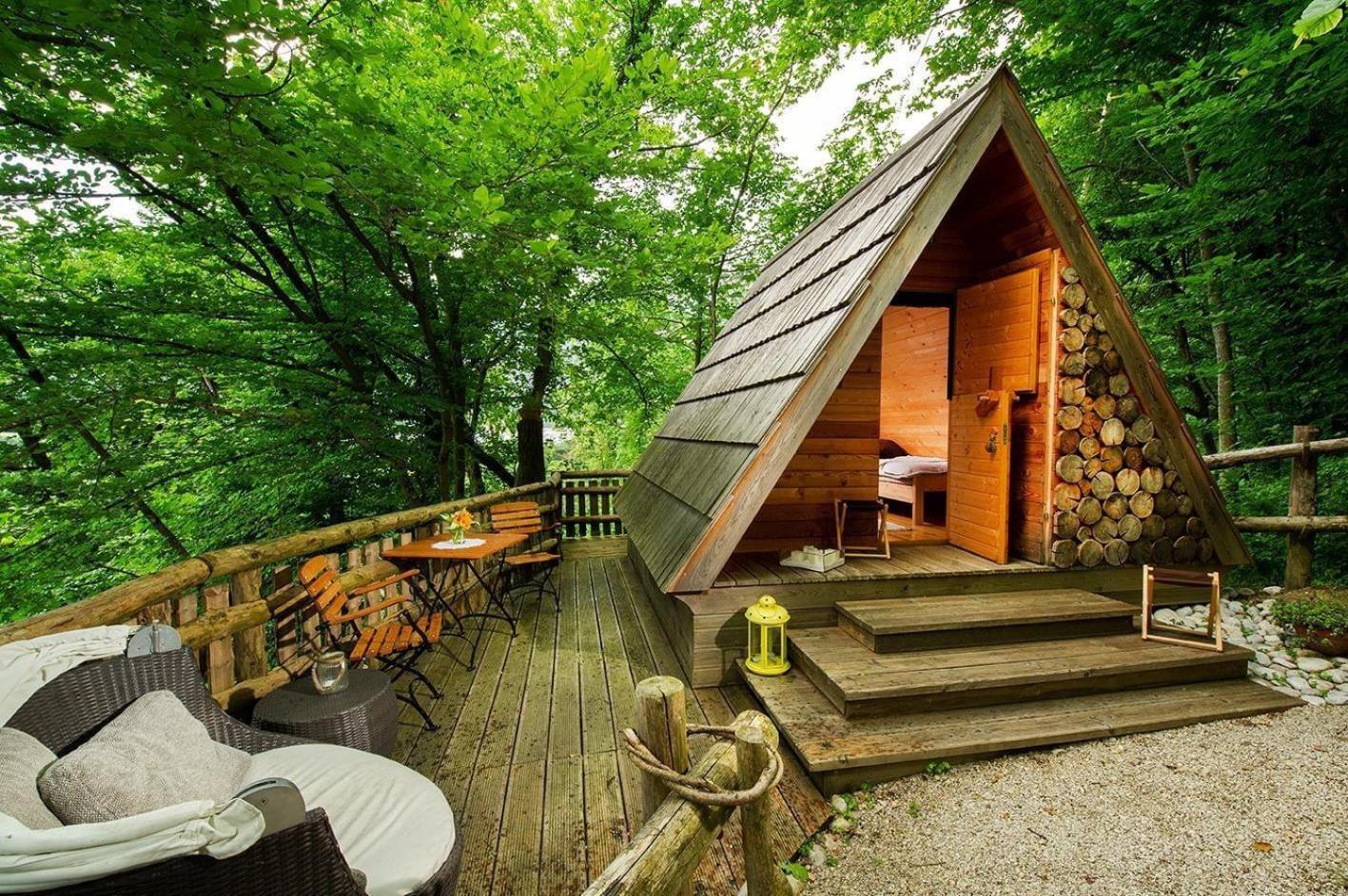 Hotel Glamping Savinja à Ljubno Extérieur photo