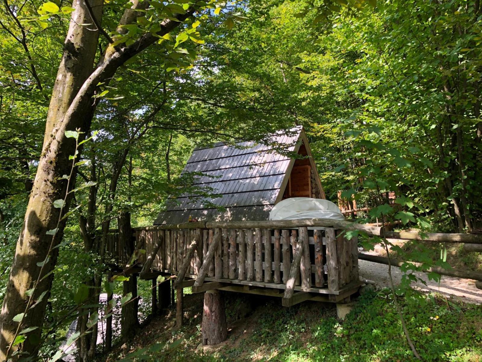 Hotel Glamping Savinja à Ljubno Extérieur photo