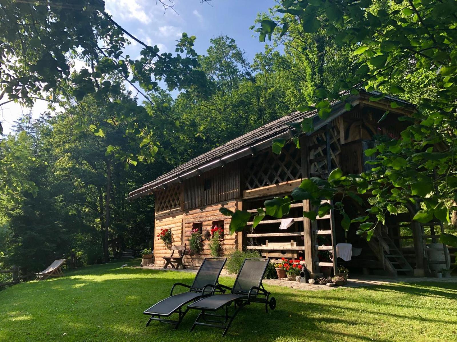 Hotel Glamping Savinja à Ljubno Extérieur photo